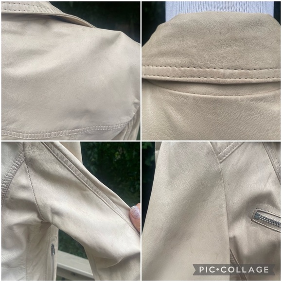 Rino & Pelle beige lamb leather jacket - Picture 8 of 14